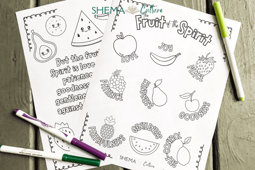 fruit of the spirit coloring page fruit of the spirit coloring sheets free printable pdf