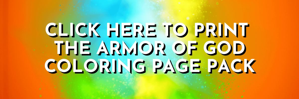 Armor of God coloring page armor of God coloring sheet free printable Armor of God printable coloring pictures pdf