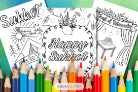 Sukkot Coloring Pages: FREE Printable Feast of Tabernacles Color Sheets