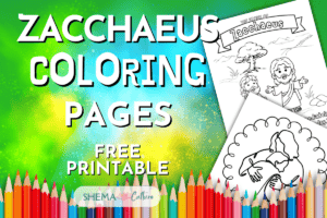 Zacchaeus Coloring Page: FREE Printable Zacchaeus Coloring Sheet