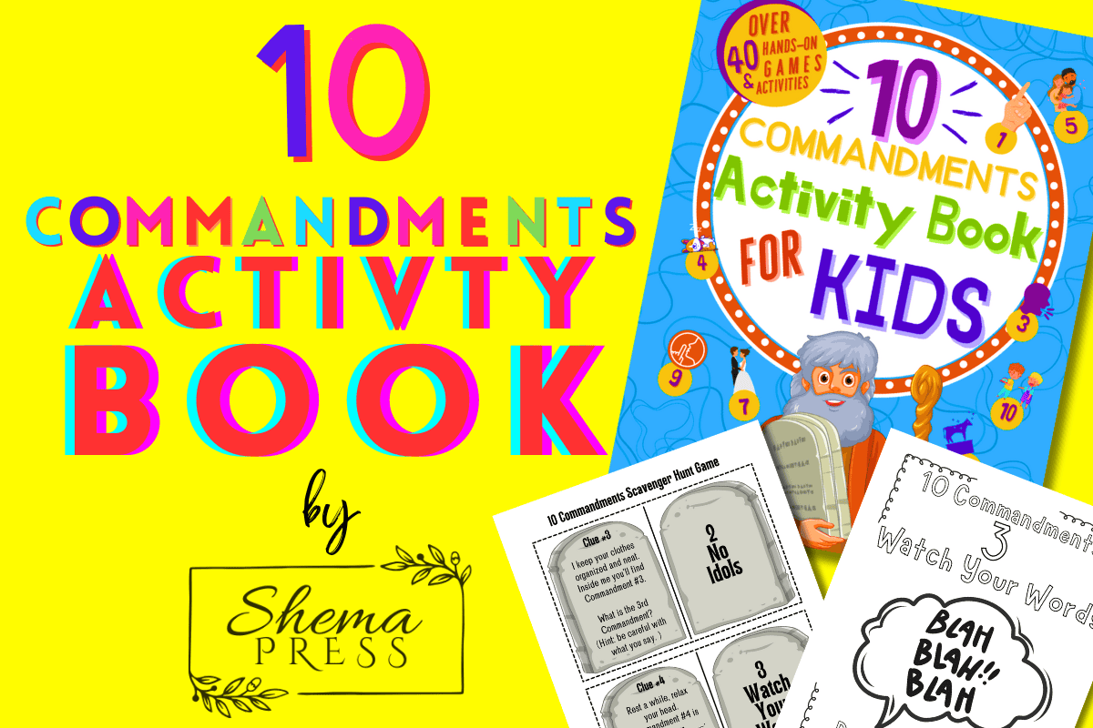 10 Commandments activity book 10 commandments book 10 commandments activities for kids