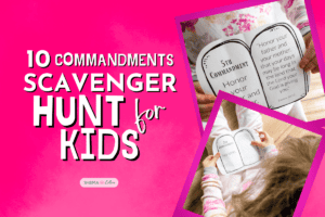 10 Commandments games for kids