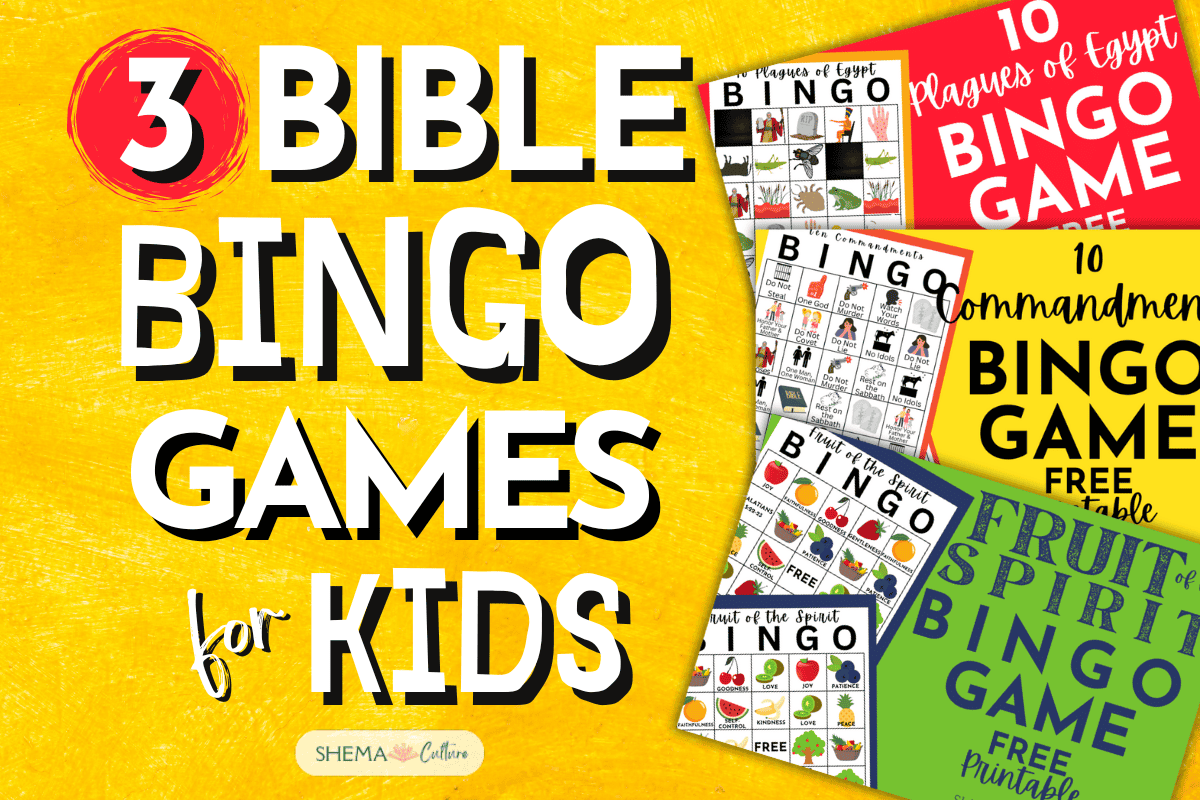 Bible bingo activity