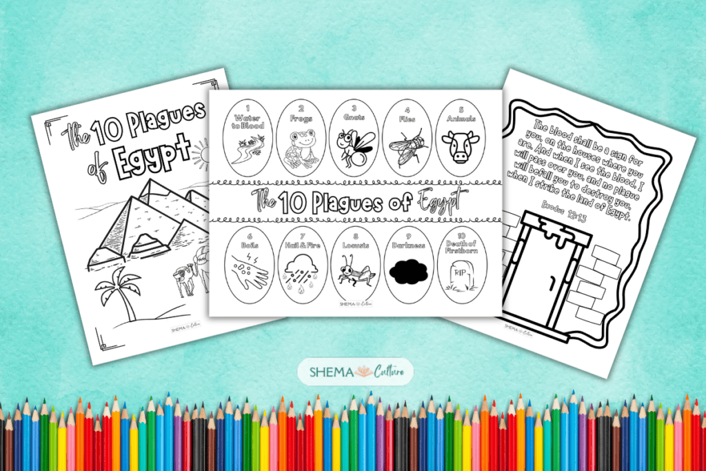 10 Plagues Coloring Sheet free Printable Coloring Page