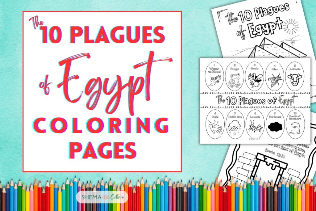 10 Plagues Coloring Sheet free Printable Coloring Page