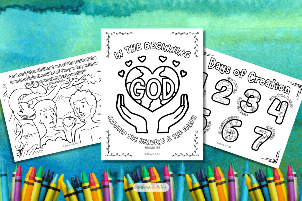 creation coloring pages Adam and Eve coloring pages free printable