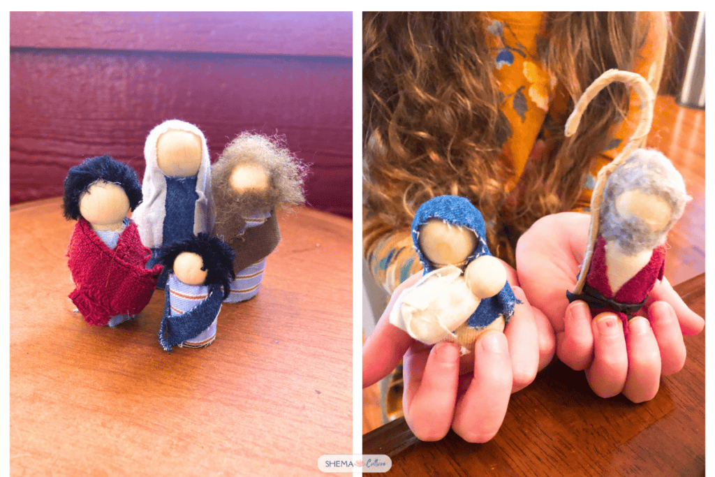 Bible craft for kids wooden peg dolls