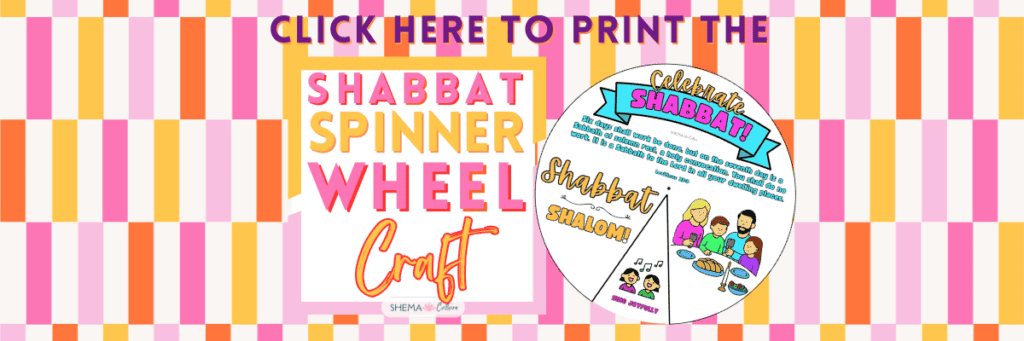 Shabbat for kids activity